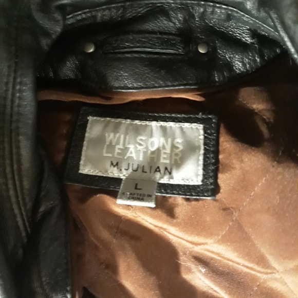 Wilson's leather jacket M.Julian - Picture 2 of 5